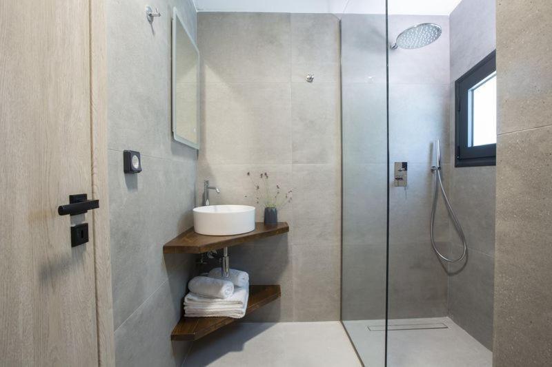 Seascape Villas Vassiliki - Beachfront Villas Bagian luar foto