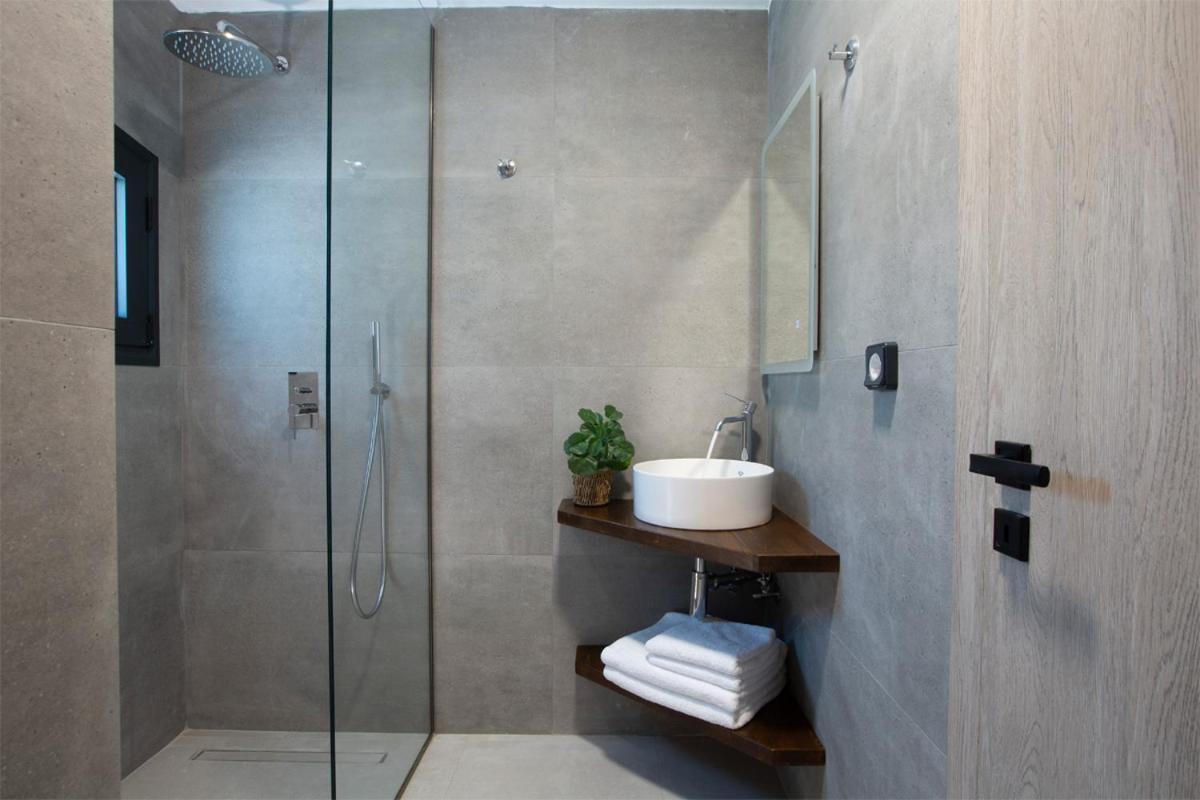 Seascape Villas Vassiliki - Beachfront Villas Bagian luar foto