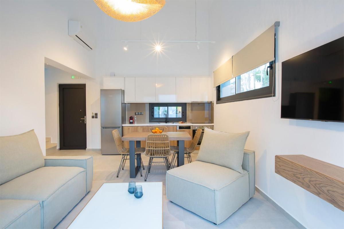 Seascape Villas Vassiliki - Beachfront Villas Bagian luar foto