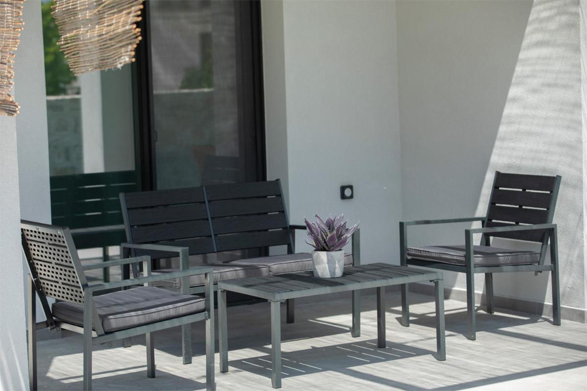 Seascape Villas Vassiliki - Beachfront Villas Bagian luar foto